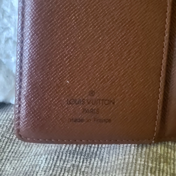 Authentic LOUIS VUITTON agenda wallet p.m. monogram canvas - Picture 7 of 10